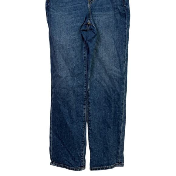 NWT J. Crew Denim Overalls Jumpsuit Button Closure Adjustable Straps S Blue Dark - Picture 4 of 16